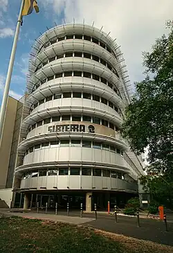 Sídlo společnosti v pražské Libni