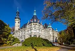 Celkový pohled na Severočeské muzeum v Liberci