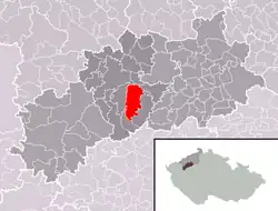 Liběšice na mapě