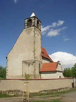 Kostel svatého Jakuba od jihozápadu