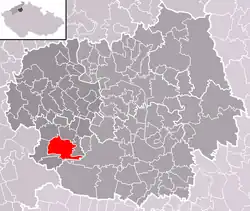 Libochovice na mapě