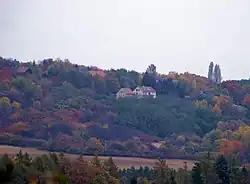 Libovice, pohled z Vyhlídek u Mšena