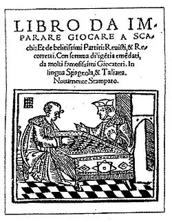 Damianova kniha Questo libro e da imparare giocare a scachi et de li partiti