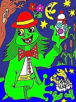 Vodník Camprlík, ilustrace k pohádce