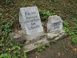 Lichtenštejnský jubilejní kámen u Adamova