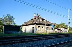 Nádražní budova v roce 2025