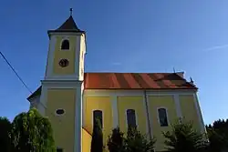 Bývalý farní kostel Narození Panny Marie v Lidmani