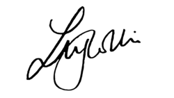 Lily Collins – podpis