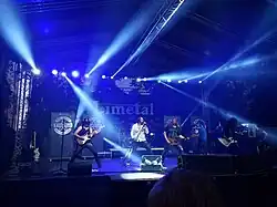 Vystoupení na českotěšínském festivalu Rockování nad Olzou