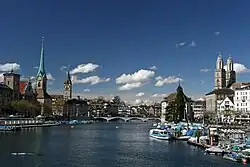 Limmat v Curychu