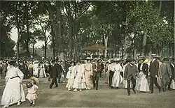 Koncert v Lincolnově parku v Chicagu (1907)