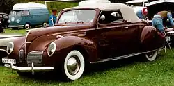 Lincoln-Zephyr V-12 convertible coupe 1938