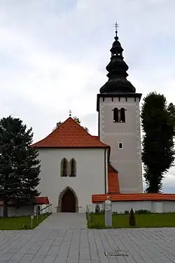 Liptovské Sliače – kostel sv. Šimona a Judy