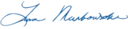 Lisa Murkowská, podpis