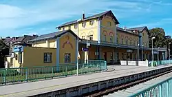 Budova horního nádraží po rekonstrukci