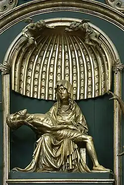 Litoměřická pieta (po 1415), Mistr Týnské Kalvárie