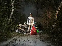 Ben Cristovao – Nedovolené skládka ze série NE! v přírodě, 2020