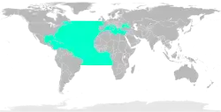 Areál rozšíření