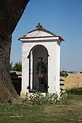 Little chapel in Nové Syrovice, Třebíč District.JPG