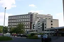 Pohled na východní křídlo