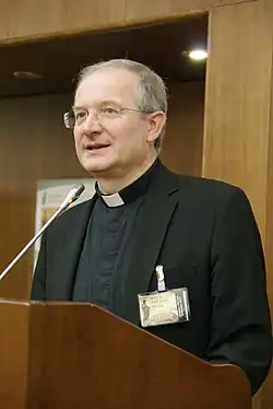 Livio Melina během konference v roce 2008