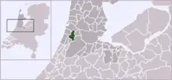 Haarlem na mapě
