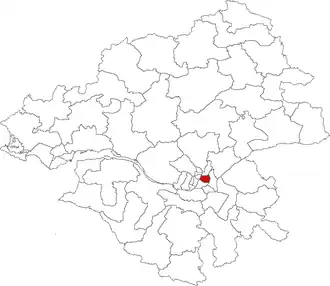 Kanton na mapě departementu Loire-Atlantique