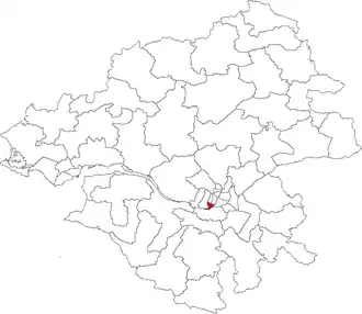 Kanton na mapě departementu Loire-Atlantique