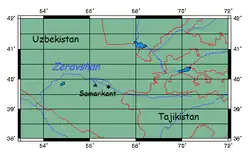 Poloha řeky na mapě