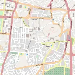 Poloha mešity Behramiye