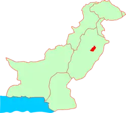 Faisalábád na mapě