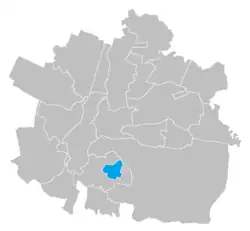 Moravské Předměstí na mapě