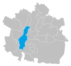 Pražské Předměstí na mapě