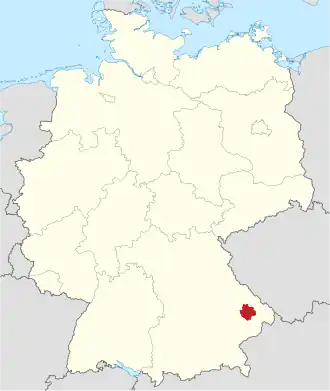 Lokalizace zemského okresu