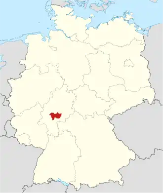 Lokalizace zemského okresu