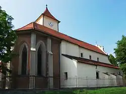 kostel svaté Markéty, severní pohled