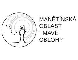 Logo Manětínské oblasti tmavé oblohy