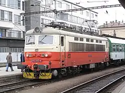 Lokomotiva 242.262 v Brně