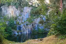 zatopený lom Dubová