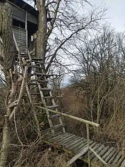 Hlubečkova skála (jižní konec lomu)