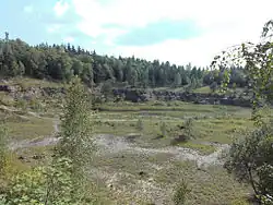 Pohled na Lom Rasová