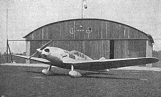 Letadlo Lonek L-8 Ginette s motorem Walter NZ-60 (1934)