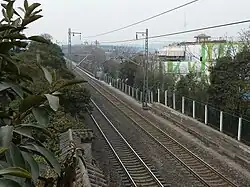 Pohled na trať ve Wu-chanu