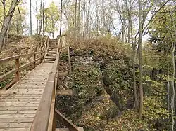 Vstup do hradního jádra