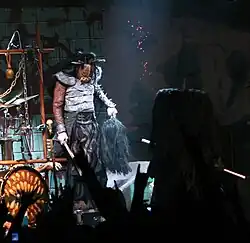 Kita (2009) při hororové show Samuraj