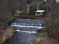 Losenický potok v Ronově nad Sázavou