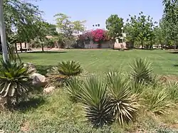 Zástavba v kibucu Lotan