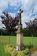 Kříž z roku 1875 v místní části Filipová