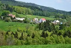 Dolní část Louchova z jihozápadu