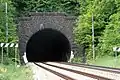 Východní portál Loučského tunelu